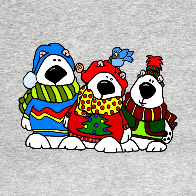 Christmas Bear Buddies by imphavok